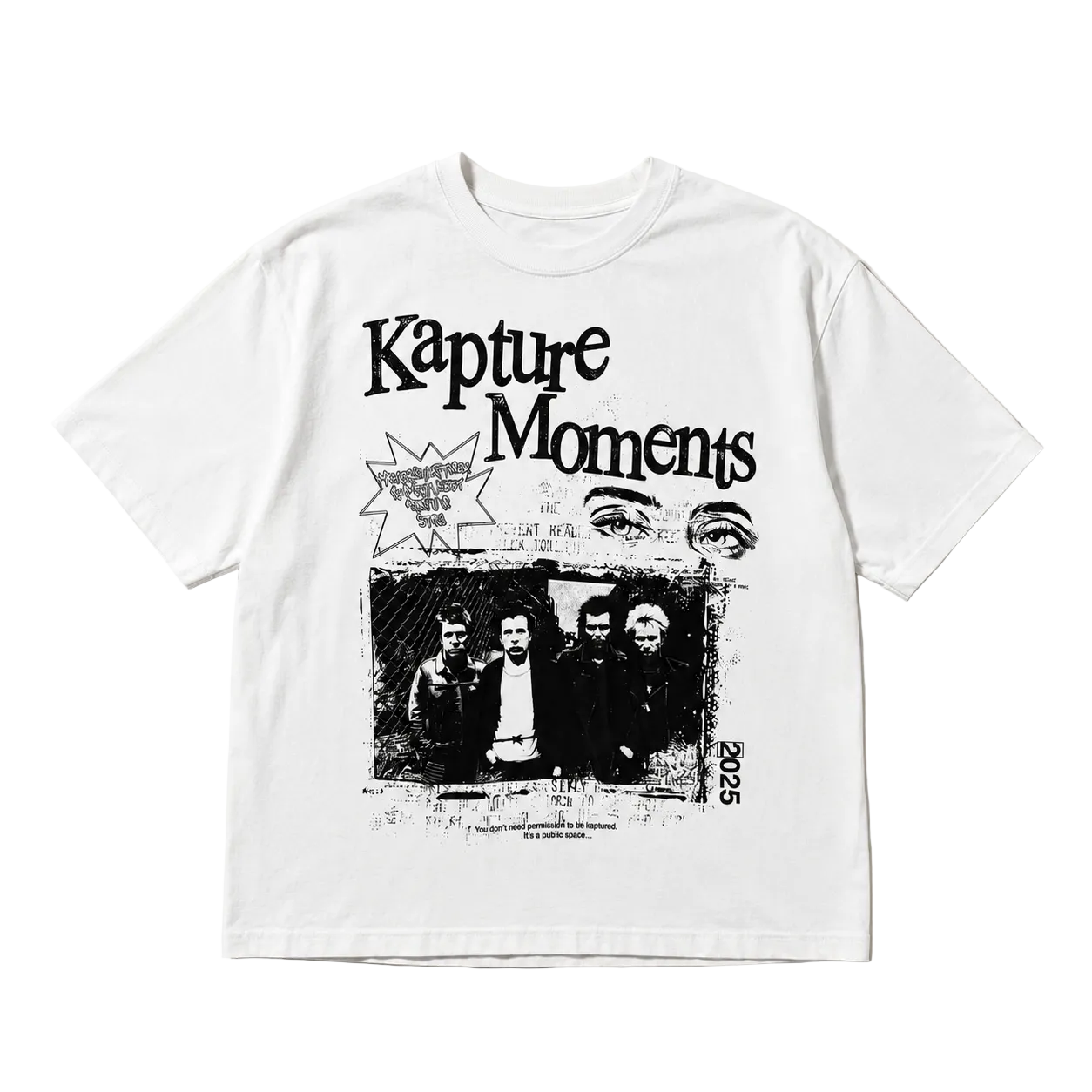 KAPTURE MOMENTS T-SHIRT WHITE